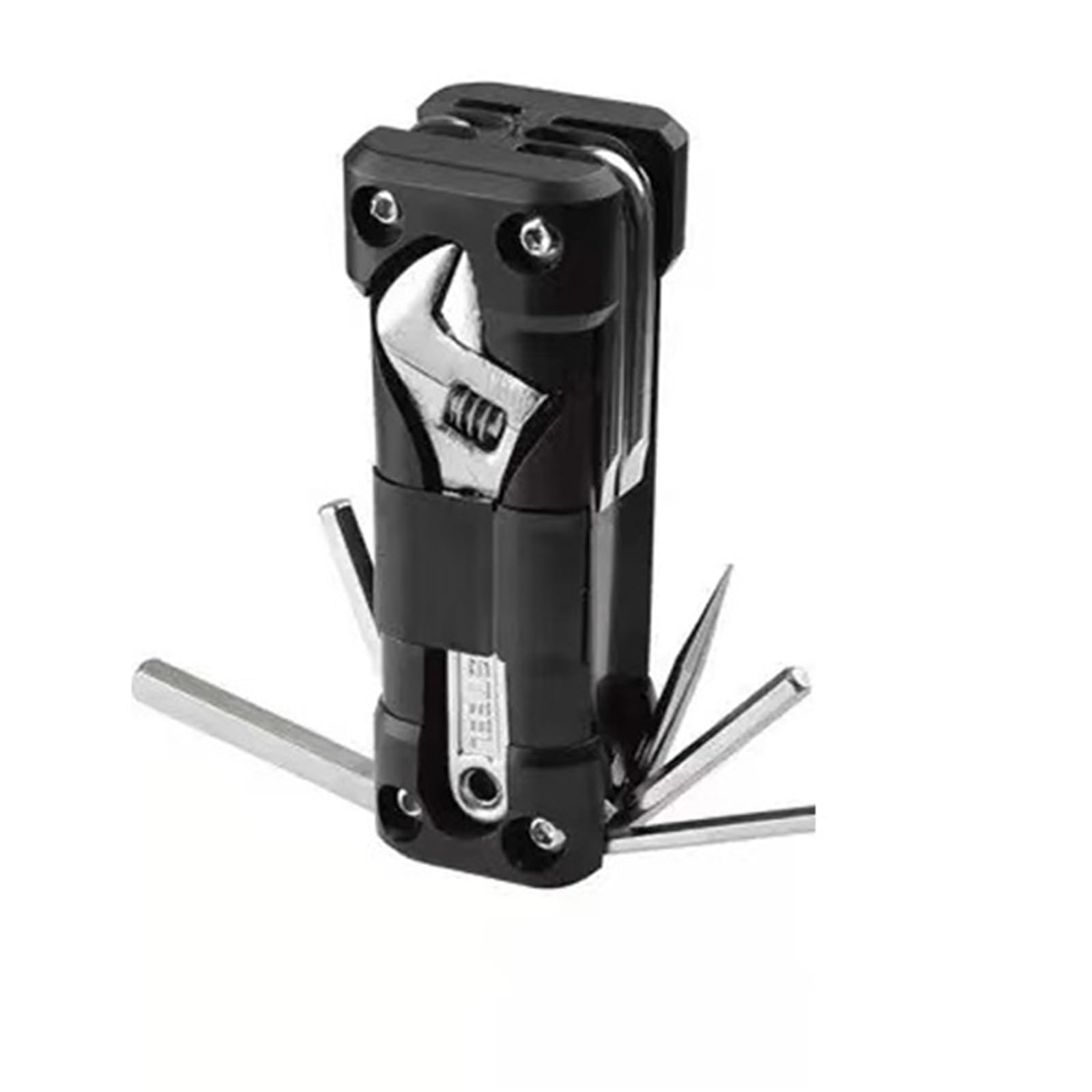 Kit Di Attrezzi Multifunzione For Bici 16 In 1, Set Multiuso Con Cacciavite For Riparazione Pneumatici E Attrezzi A Catena For Ciclismo Su Strada MTB