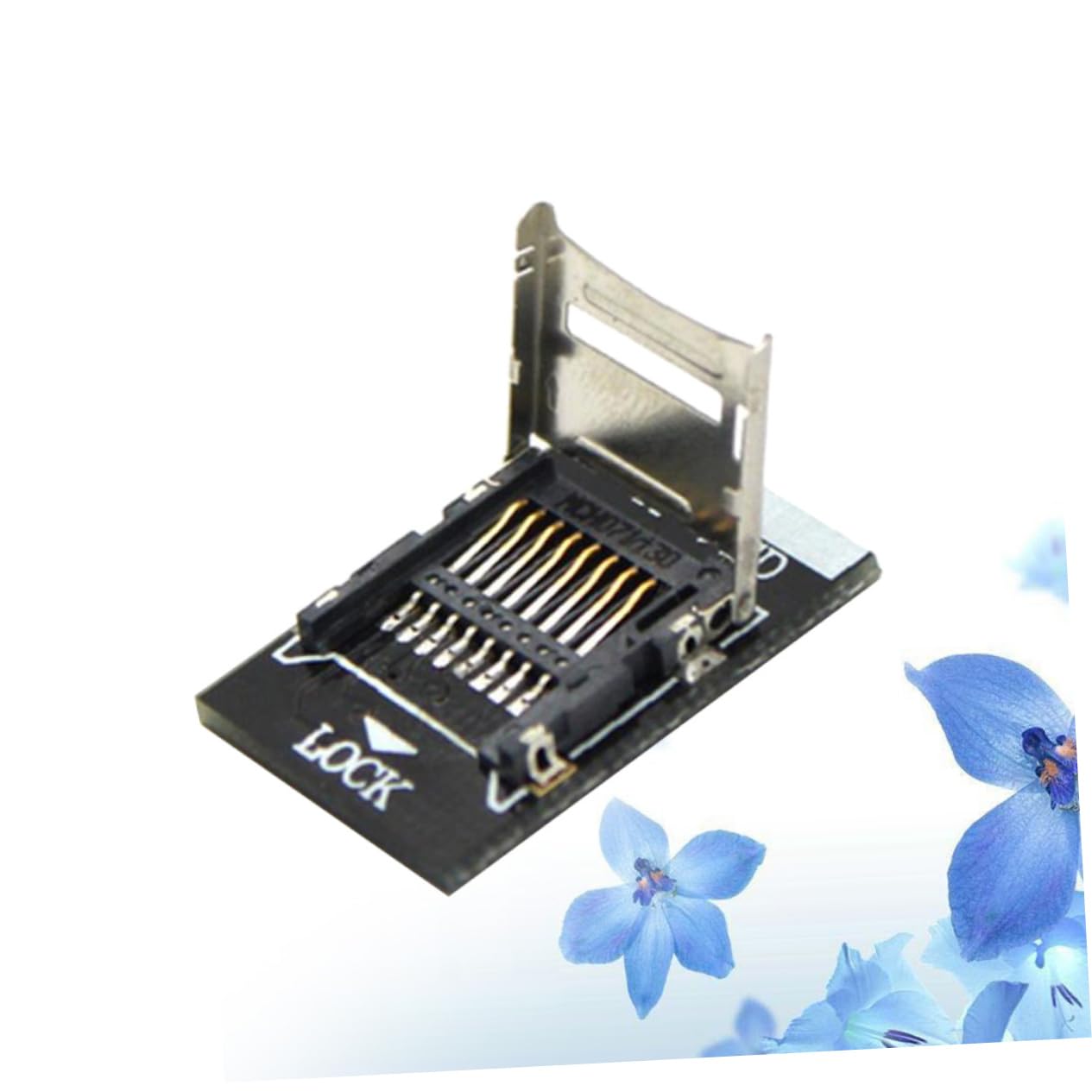 Gadpiparty to Micro Card Adapter Module for Slot for Molex Deck Card Adapter No Damage