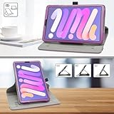 MAMA MOUTH Rotation Case for DOOGEE T20 Mini,360 Degree Rotating With Cute Pattern Sleeve Cover for ALLDOCUBE iplay 50 Mimi Pro 8.4 Inch Tablet,Purple - Image 4