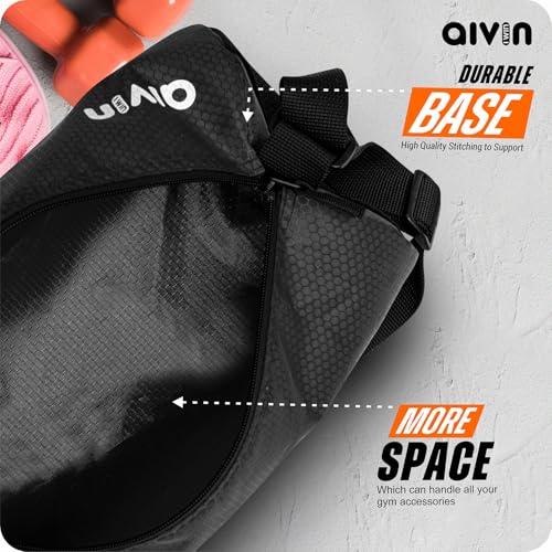 Image of Aivin Booster Multipurpose Gym Bag | Gym Bags | Adjustable Shoulder Bag for Men |Duffle Gym Bags for Men | Fitness Bag|Carry Bags|Sports & Travel Bag|Sports Kit| Duffle Bags Travel