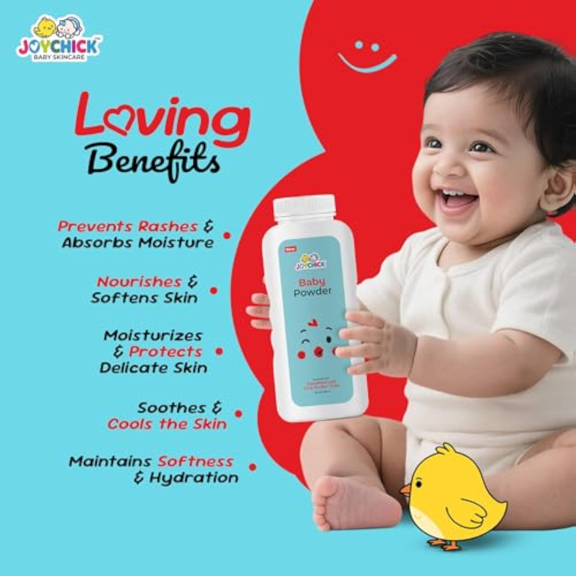 Joychick Baby Powder & Face Cream Combo