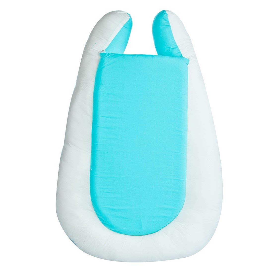 Get IT Nest Baby Sleeping Bed Premium (Extra Large 100% Cotton) (Standard, Cryan Blue) 1