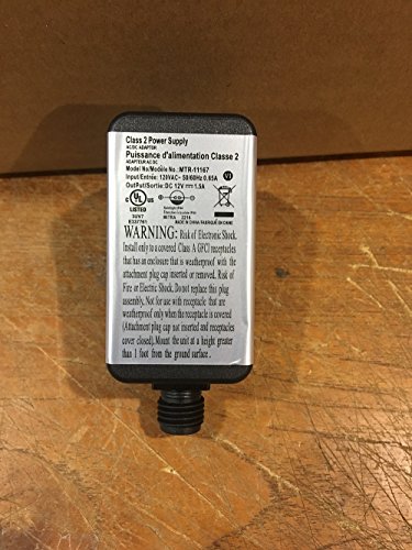 Gemmy Replacement Replacement Part 1.5A 12v Plug Adapter
