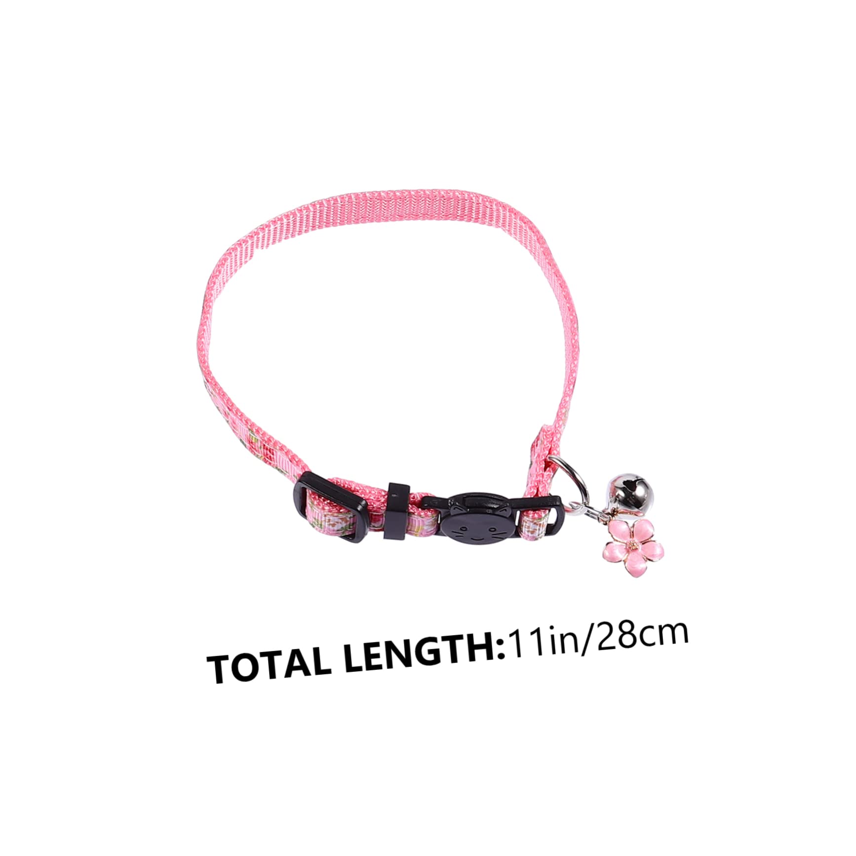 12 Pz collare per gatti decorazione di fiori collana per animali domestici collane collare di gatto fiore colletto con colletto di gatto piccolo floreale cintura per gatti nylon