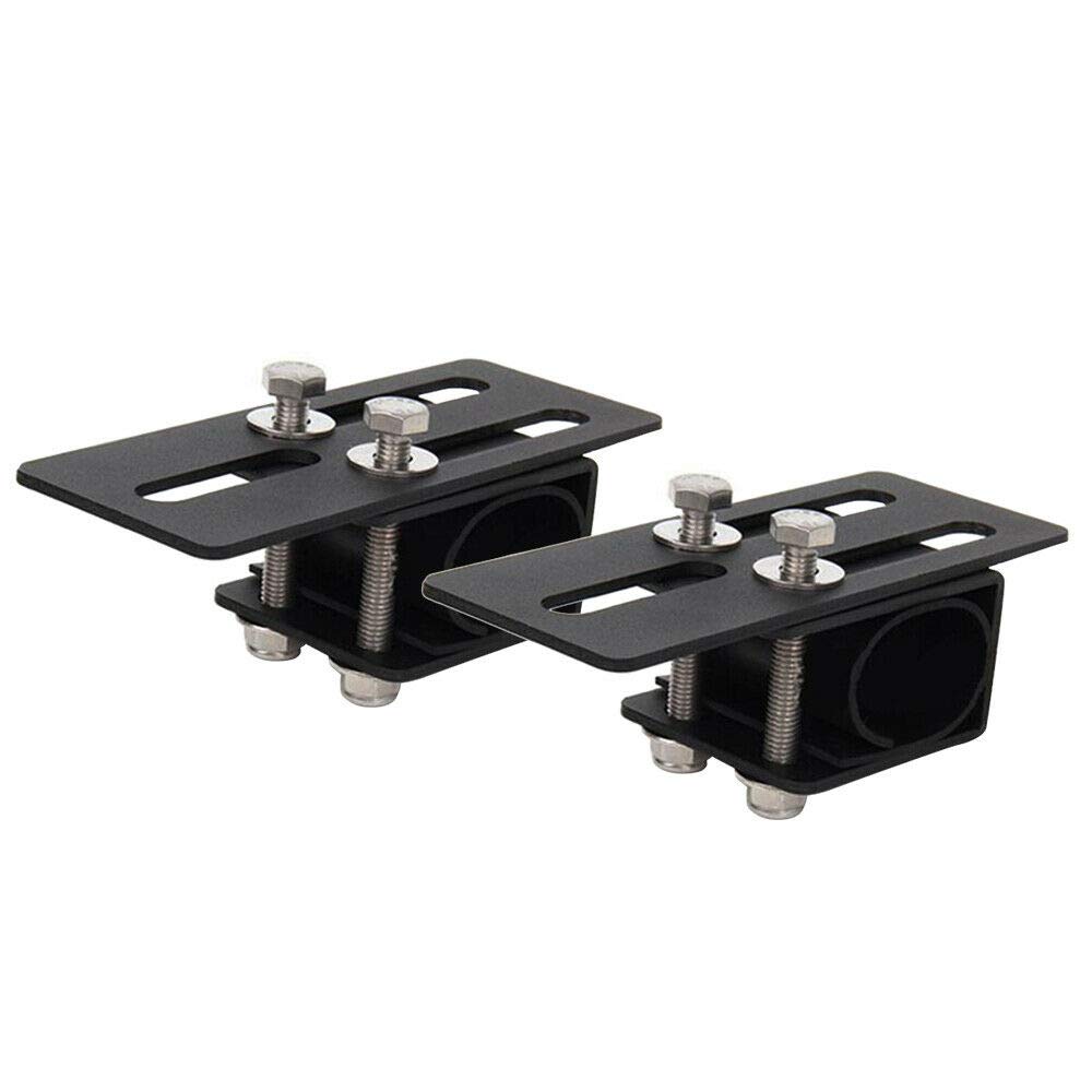 Support Universel Pour Barre LED - Lot De 2 - Réglable 70° - Aluminium - Pour 4x4, SUV, Camion