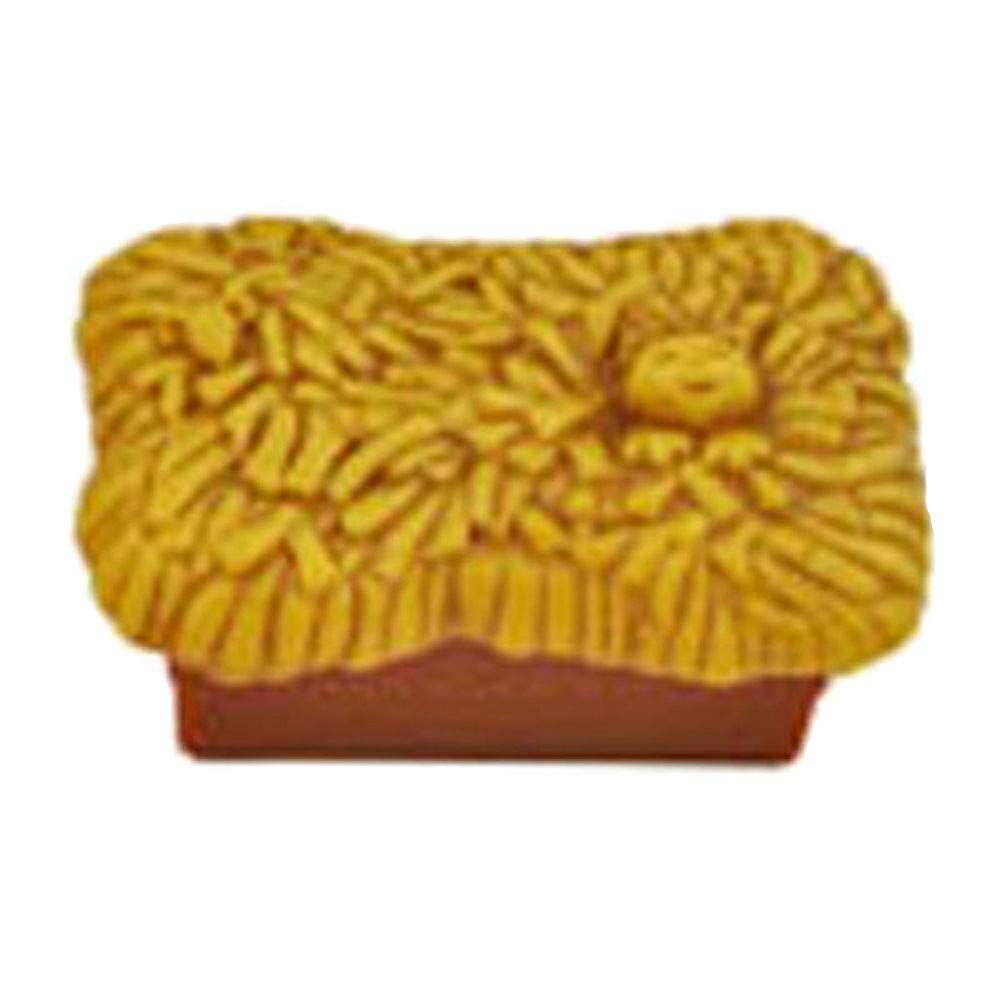 Little People Replacement Part for Fisher-Price Manger Scene - N6010 ~ Christmas Story Playset ~ Replacement 2 Part Hay Bale