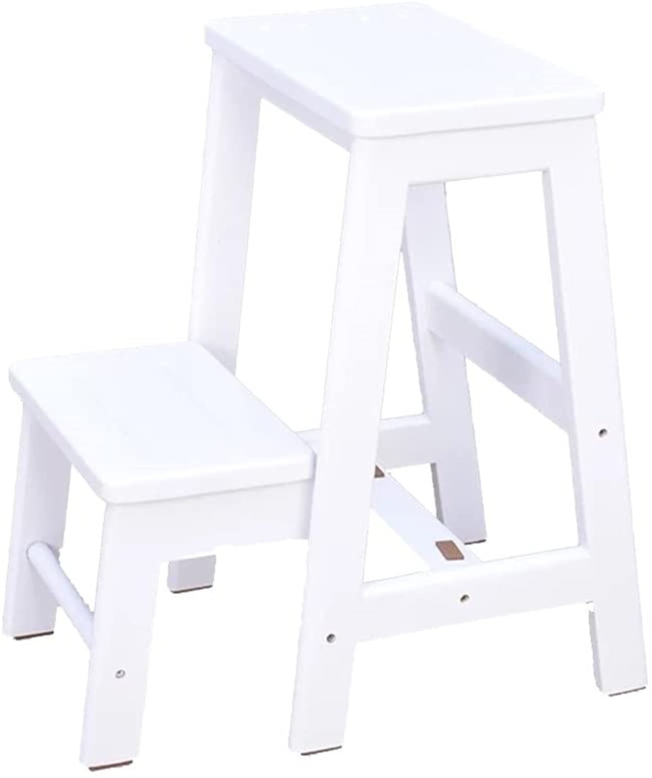 Tabourets d'échelle domestiques multifonctions et escabeau portable en bois
