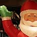 Fashionlite 8 Feet Christmas Xmas Inflatable Santa Claus Carry Gift Box Lighted Blow-Up Yard Party Decoration