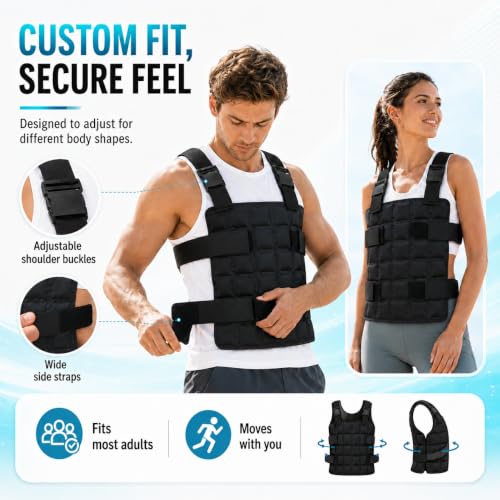MR.ICE Cooling Vest with 72-Cell Ice Packs - Ice Vest Cooling for Men & Women - Personal Cool Vest for Heat Relief - Adjustable Cooling Ice Vest for Motorcycle, Workers, Sports, Outdoor, Black by MR.ICE - Used condition - Image 5