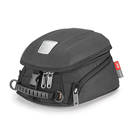 Importante: per montare la borsa da serbatoio sulla moto, è necessario un anello serbatoio GIVI Tanklock (non è incluso, da ordinare separatamente), volume di consegna: borsa da serbatoio GIVI mt505, parapioggia, tracolla