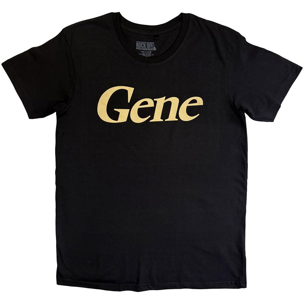 Rock Off officially licensed products Gene Classic Logo T Shirt L Black