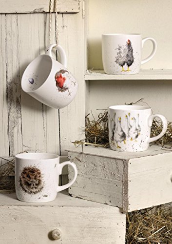 Taza Portmeirion Wrendale Garden Friend Porcelana Fina miniatura 2