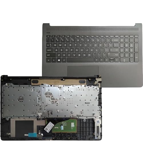 HP 15-DA 15-DB 15T-DA 15T-DB 250 255 G7 TPN-C135 TPN-C136 �p�[�����X�g�p US �m�[�g�p�\�R���L�[�{�[�h(Gray US type1)