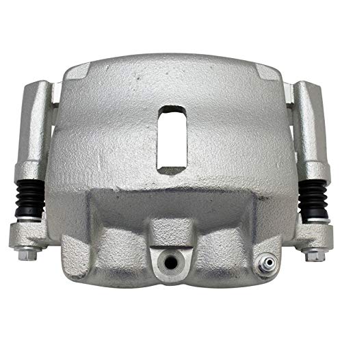 Image of TRQ Front Left Brake Caliper w /Bracket Drivers Side | For 2004-2008 Ford F-150 2004 F-150 Heritage 2006-2008 Lincoln Mark LT