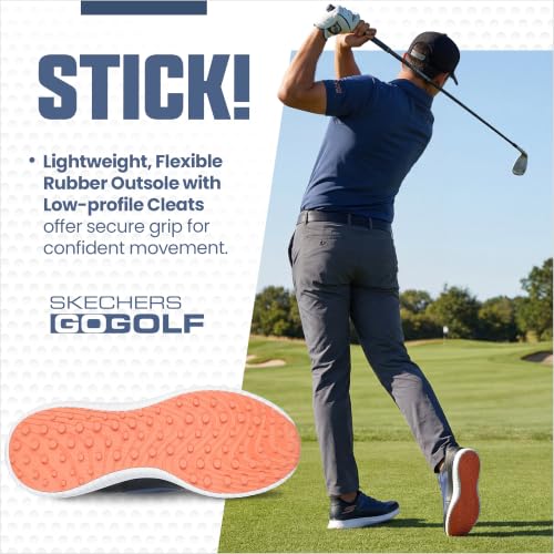 Image of Skechers Golf Men's Flite Spikeless Golf Shoes
