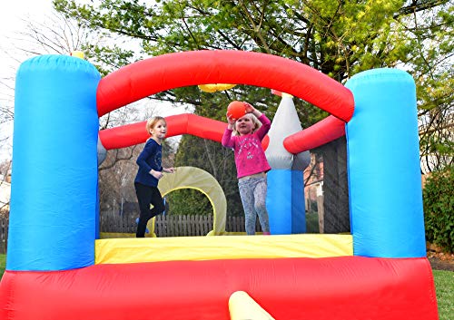 Bounceland 9927 Bounce House Castle With Basketball Hoop Inflatable Bouncer thumb #4