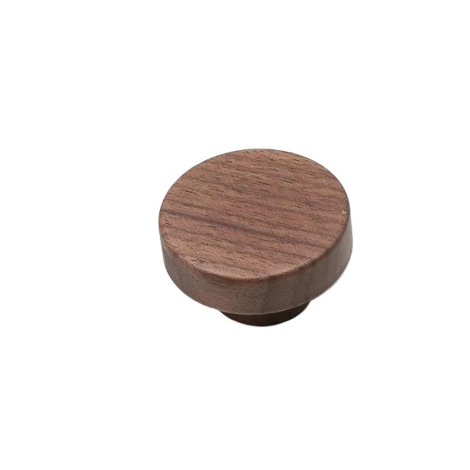 LADFRTYU Wooden Handles 2pcs Cabinet Door Wooden Handle Wardrobe Bow Shaped Drawer(Single-B 40x25mm)