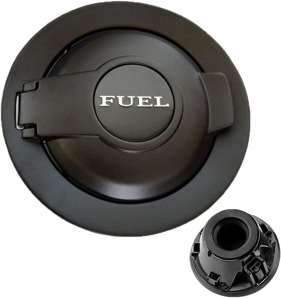 Fuel Gas Door Vapor Edition Matte Black Fit for 2008-2019 Dodge Challenger Fuel Filler Door 68250120AA
