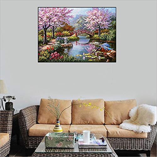 Conjuntos de pinturas de diamante Decdeal DIY com diferentes formas de desenho de diamante, ponto cr