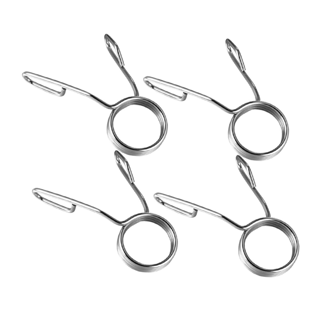 NAMOARLY Professional Barbell Clamps Barbell Clips Weight Bar Clips Snap Spring Buckles Gym Accessories