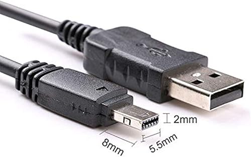 Miniatura 7 de GuangMaoBo Cable de sincronización de datos USB para cámara CASIO Exilim EX-S7 S10 S12 Z1 Z2 Z8 Z9 Z11 Z18 Z19 Z20 Z29 EX-ZR20 ZR200 Z3000 ZR1000