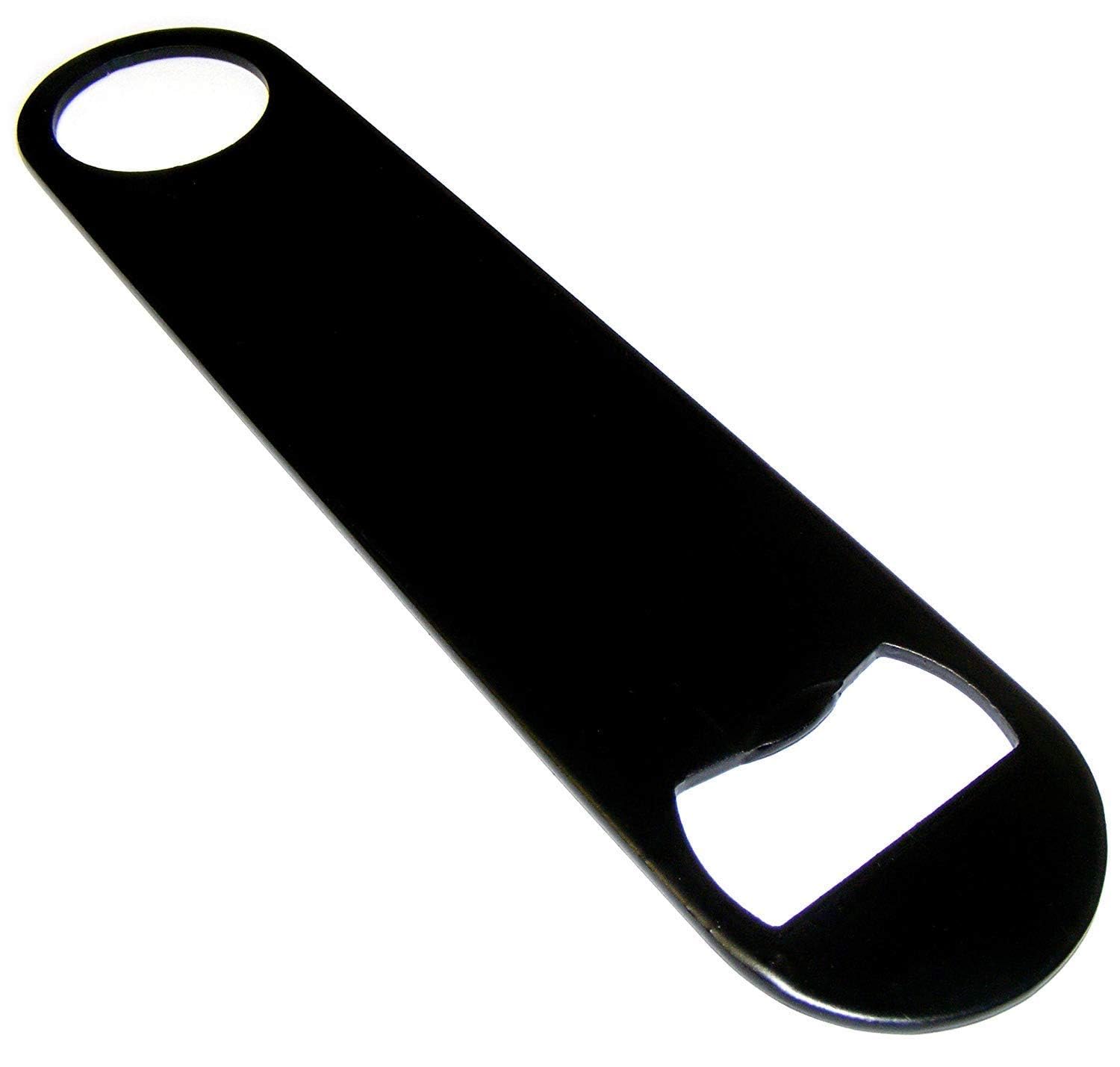 Rudra Exports Flat Bottle Opener 7 Inch Heavy Duty Stainless Steel Bar Blade Speed Opener Beer Bottle Opener Opener for Kitchen Bar or Restaurant Free Spinner Rings β 2 Pcs Set 3