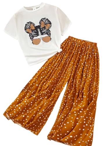 Image of TAGAS Girls TOP AND PANT|COORDINATED OUTFIT FOR GIRL| DRESS FOR(GIRLS)| TOP WITH PALAZZOS FOR GIRL'S|(GTP)