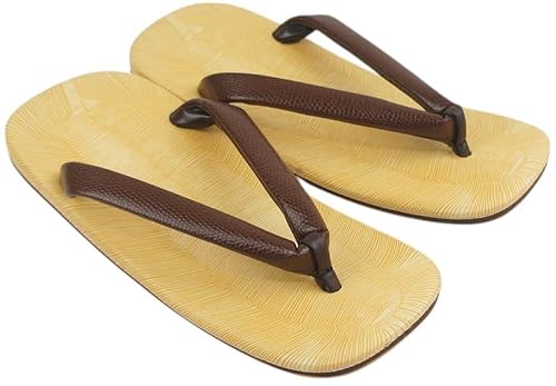 雪駄 男性用 型押し 合皮 底かかと鋲打ち ダークブラウン トカゲ 蜥蜴 鼻緒 Lサイズ 普通サイズ 浴衣 着物 和装 和服 小物 お祭り雪駄 メンズ 袴 父の日 ギフト tas613l(ダークブラウン L(25.0〜27.0cm))