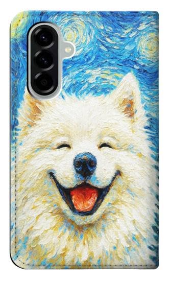 Étui en cuir Van Gogh pour Samsung A56 protection chic - 2