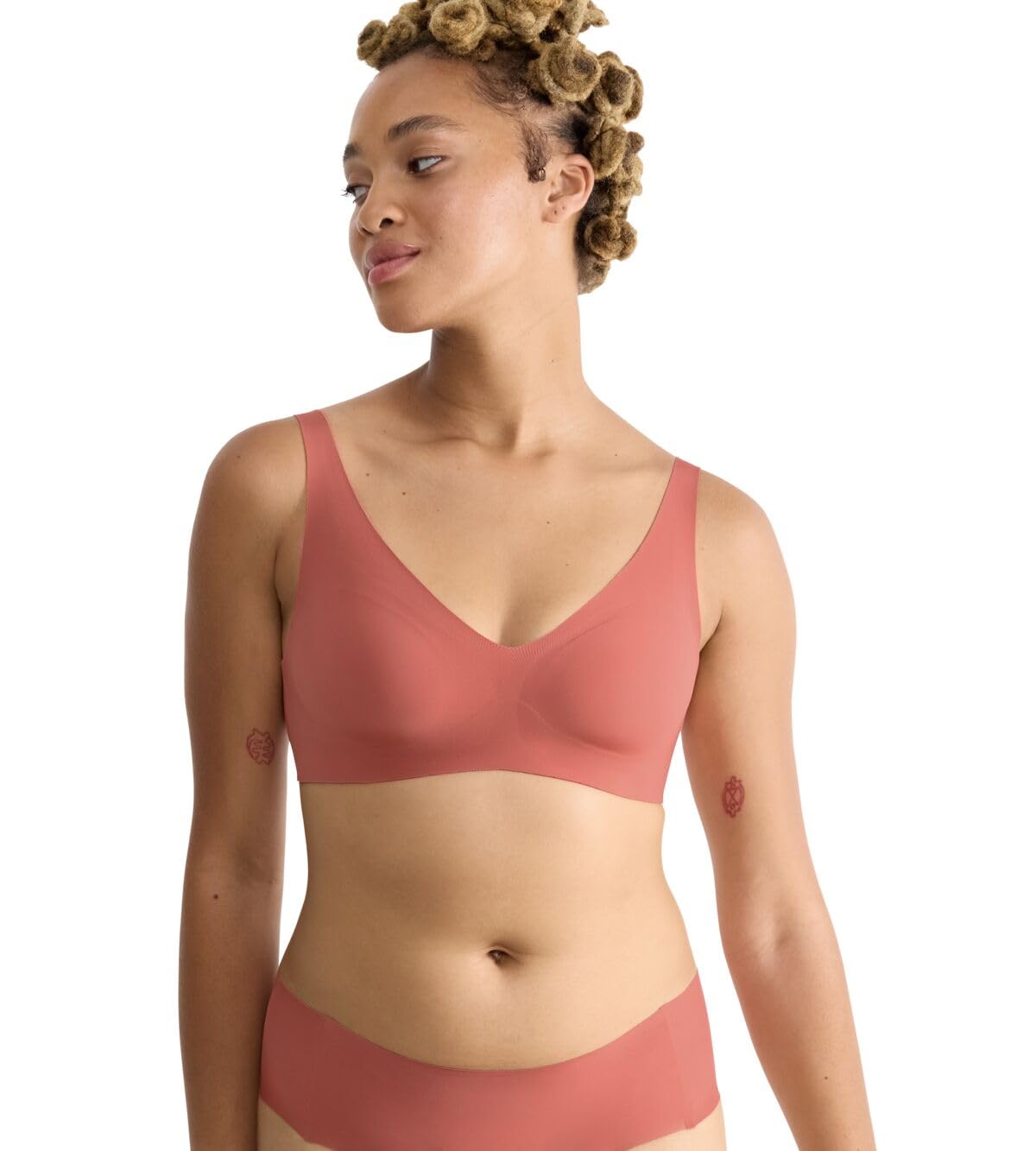 Sloggi Zero Feel 2.0 Soft Bra Candid Orange