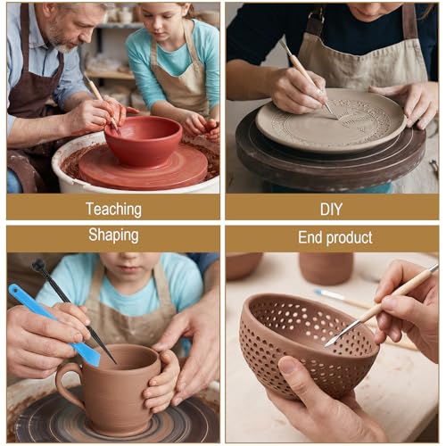 Outils de sculpture d'argile pour vos ateliers créatifs de poterie maison - 6