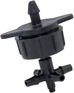 Pipe connector 20 Sets Three-way Five-way Hose Splitters Multiple Joint Cross-connector With 2L 4L 8L Flow Pressure Compensating Drippers (Color : Five way 8L)