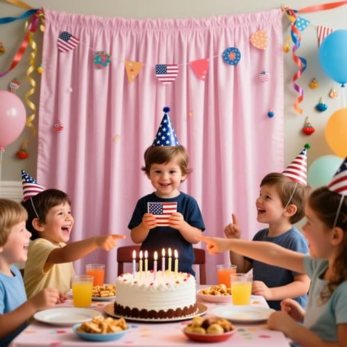 Image of 2 Panels Light Pink Backdrop Curtain, 10 x 10 Feet Polyester Background Curtains for Parties, Weddings, Baby Showers, Halloween, Christmas, Birthday Party Photoshoot Backdrop Curtains Decorations