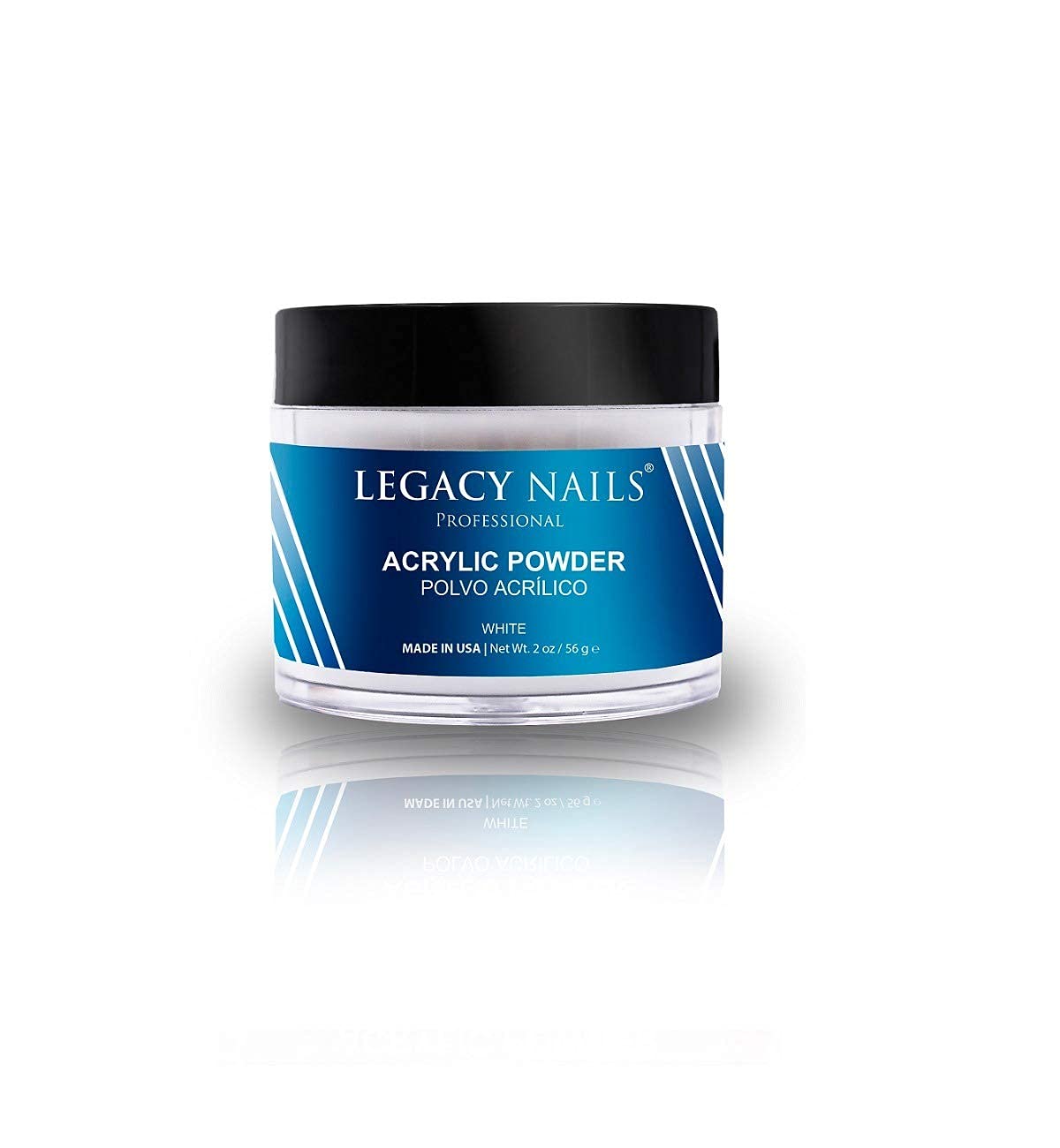 Legacy Nails Professional PINK ACRYLIC POWDER - 56g / 2oz. - High-Quality, Fast-Drying Formula for Nail Extensions, Sculpting & Overlays, Salon-Grade, Long-Lasting Finish