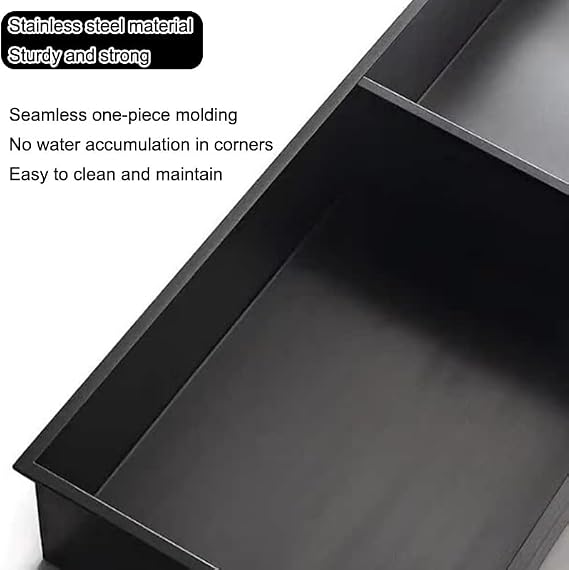Shower Niche, Recessed Wall Cabinet, Stainless Steel Wall Niche for Shower Wall, Water Proof NO Tile Needed Storage Organizer(Gold)