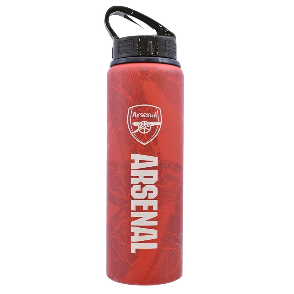 Arsenal FC Print Water Bottle, Water Bottles, Sports, Gift