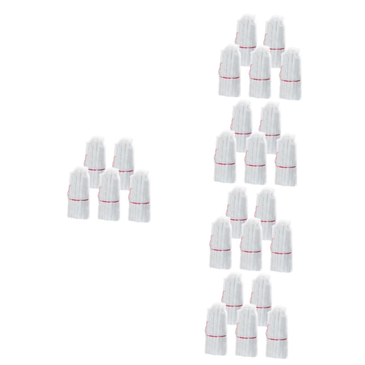 VILLCASE 25 STK Gheedocht flachdocht Butterlampendocht Dochte für Opferlampen Baumwolldocht haushaltskerzen DIY kerzendochte ersatz dochte für DIY butterlampe Baumwolle Weiß