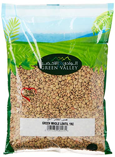 Green Valley Green Whole Lentil 1 kg