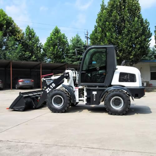Hydraulic Mini Wheel Loader With Articulated Design