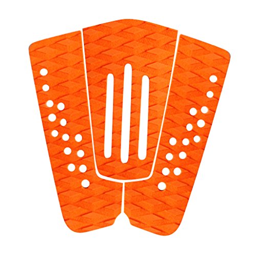 Sharplace 3 Pieza Almohadilla de tracción Accesoiros Adhesivo Fuerte Antideslizante - Naranja