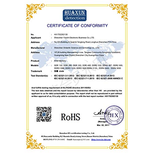 Goodwife DDR4 2133MHz 4GB 17000Hz Memory RAM Module for Laptop 288 pins