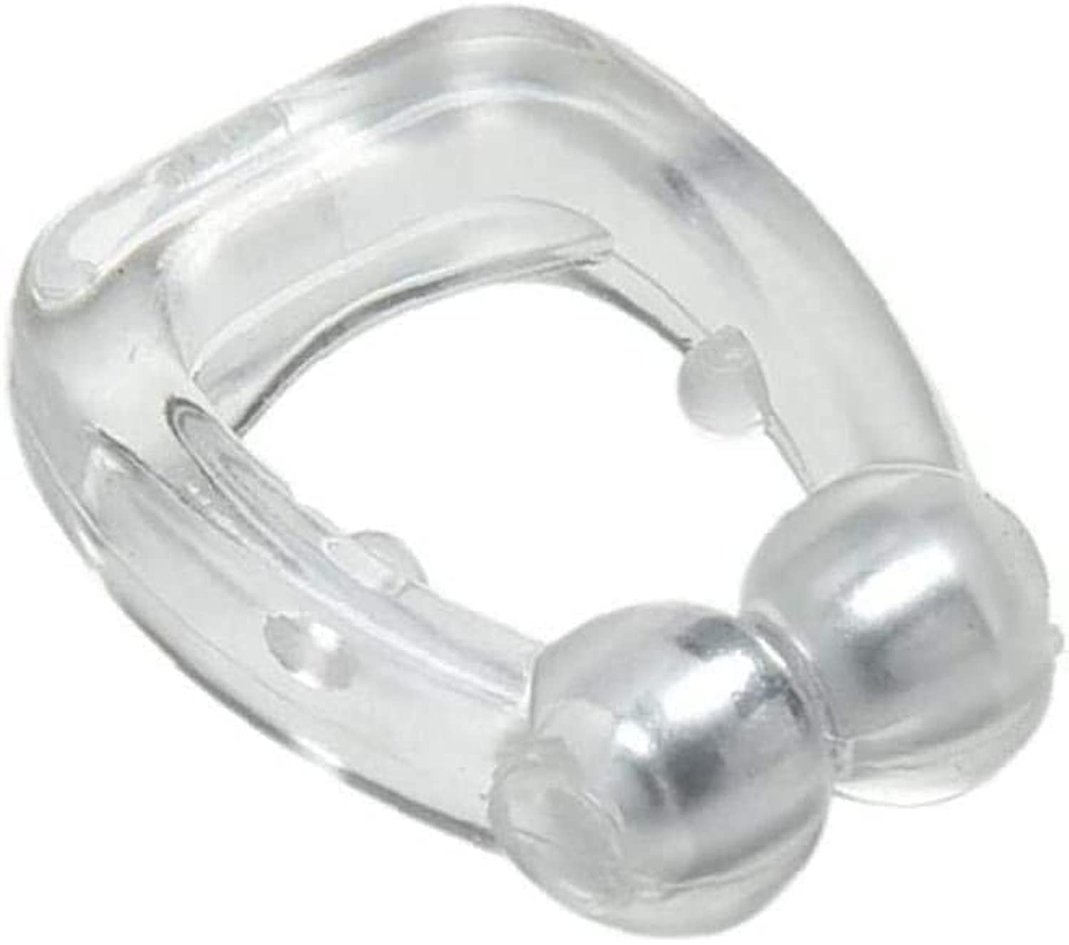 NOG Anti Snoring Device Snoring Solution Silicone Magnetic Anti Snore Nose Clip Sleeping Aid Relieve Snore Silicone Magnetic Anti Snore Transparent Stop Snoring Device Nose Clip Tool Relieve Snore