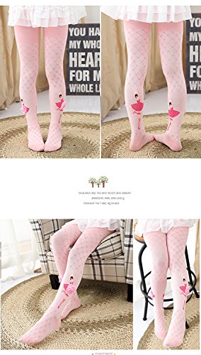 Sywwlov 3 Pack Girls Ballet Dance Tights Toddler Princess Cotton Legging Stocking Pants Socks4