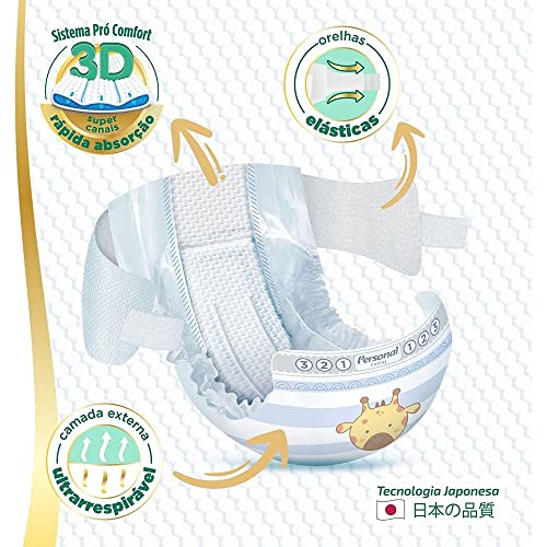 Personal Fralda Baby Premium Protection... glide