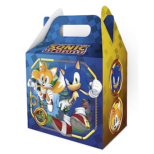 Caixa Surpresa Festa Sonic - 8 Unidades