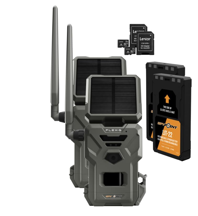 Spypoint Flex S Solar Cellular Trail Camera Pk Integrated