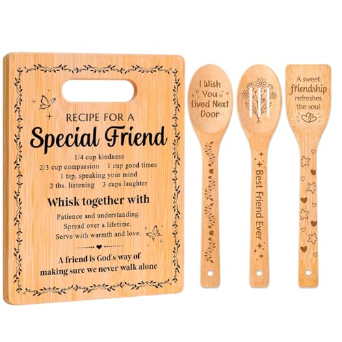 Set tabla de cortar de bambú con utensilios miniatura 1