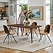 HomyCasa 5-Piece Mid-Century Dining Set, 63