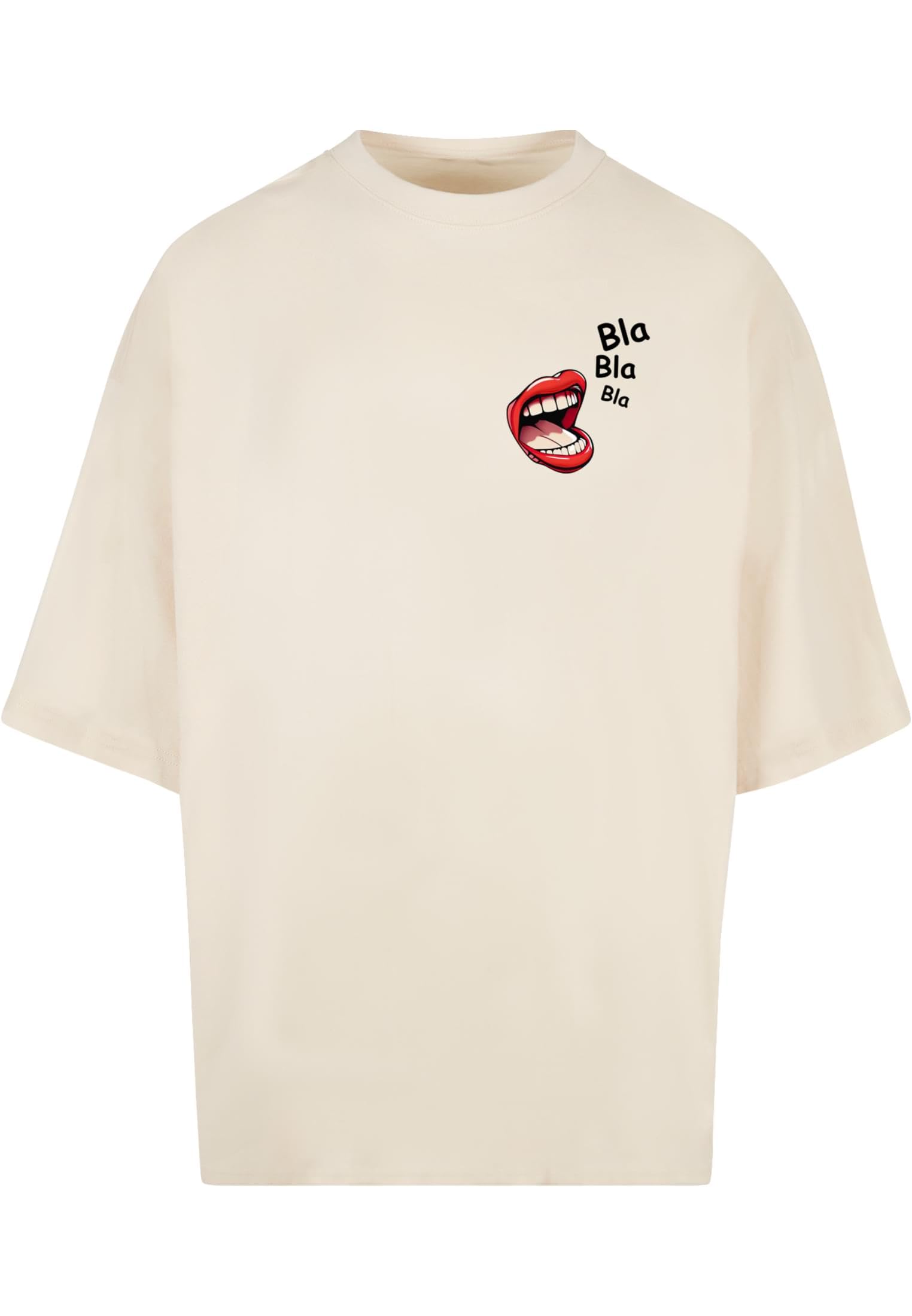 Merchcode Men's Mp0007936-bla Bla Comic Huge Tee T-Shirt, Whitesand, 5XL