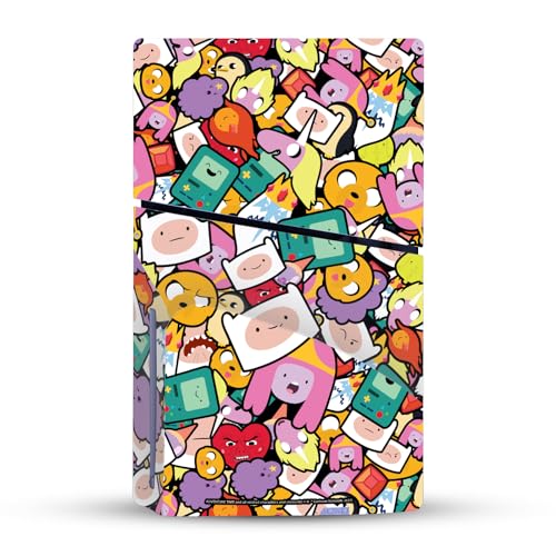 Peau Vinyle PS5 Slim Adventure Time Anti-Rayures Haute Précision